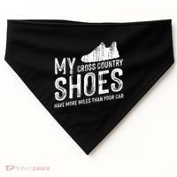 Cross Country Running XC Run Runner USA-Made Doggie Bandana thumb 0
