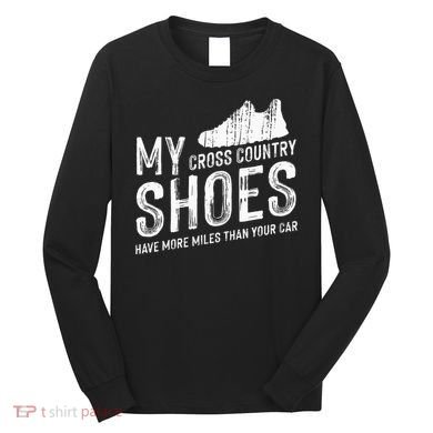 Cross Country Running XC Run Runner Long Sleeve Shirt