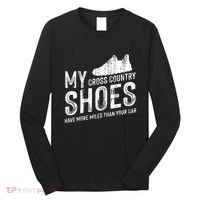 Cross Country Running XC Run Runner Long Sleeve Shirt thumb 0
