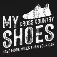 Cross Country Running XC Run Runner Button thumb 1