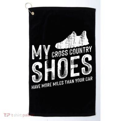 Cross Country Running XC Run Runner Golf Towel