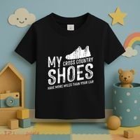 Cross Country Running XC Run Runner Toddler T-Shirt thumb 3