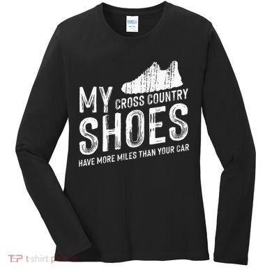 Cross Country Running XC Run Runner Women's Long Sleeve Shirt