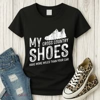 Cross Country Running XC Run Runner Women's T-Shirt thumb 3
