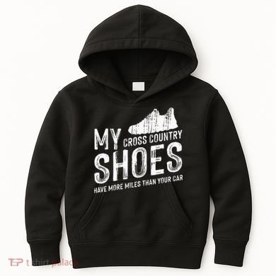 Cross Country Running XC Run Runner Kids Hoodie