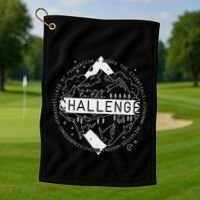 Classical Conversations Rising To The Challenge Golf Towel thumb 1