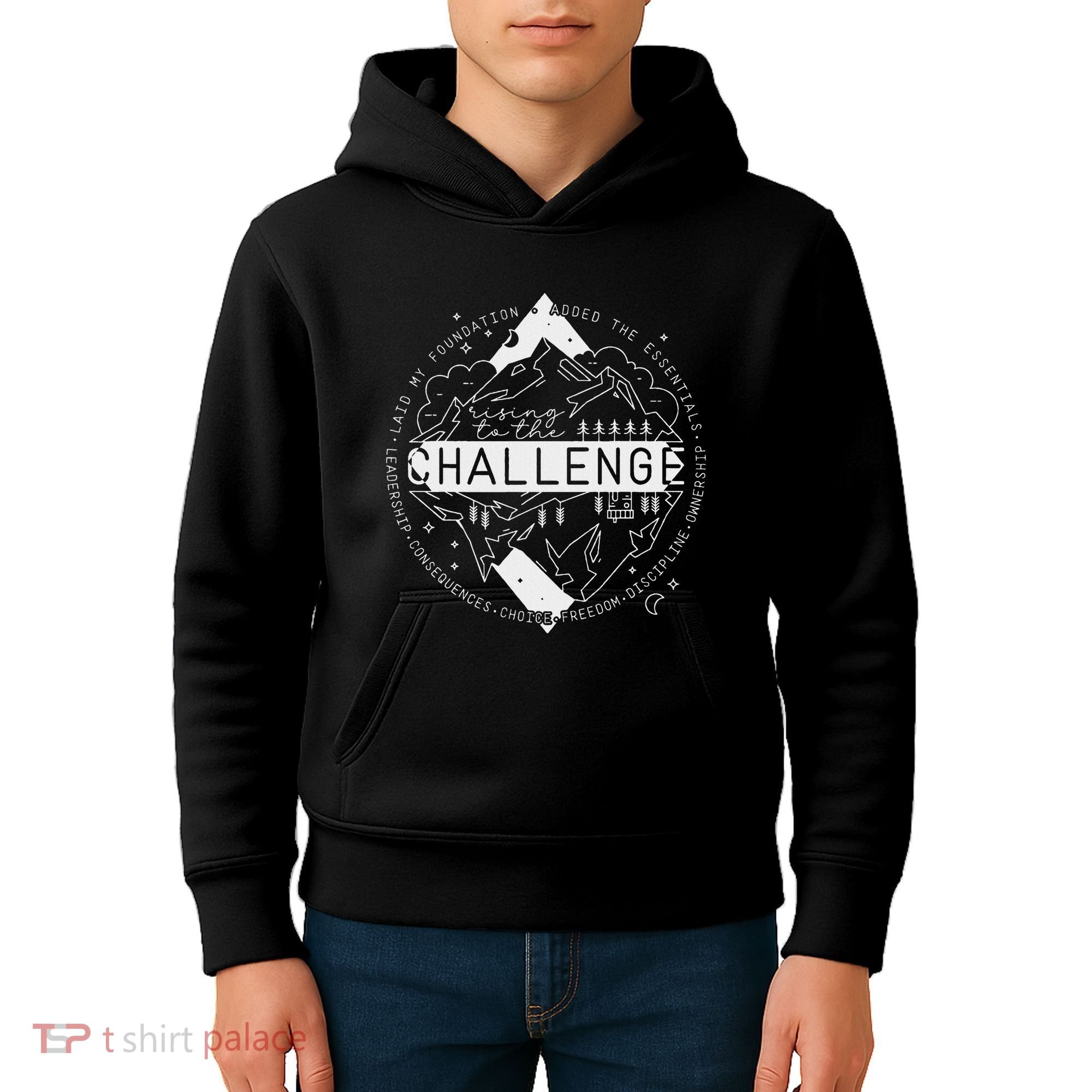 Classical Conversations Rising To The Challenge Kids Hoodie