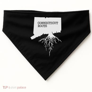 Connecticut Connecticut Roots State USA-Made Doggie Bandana