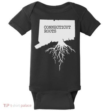 Connecticut Connecticut Roots State Baby Bodysuit