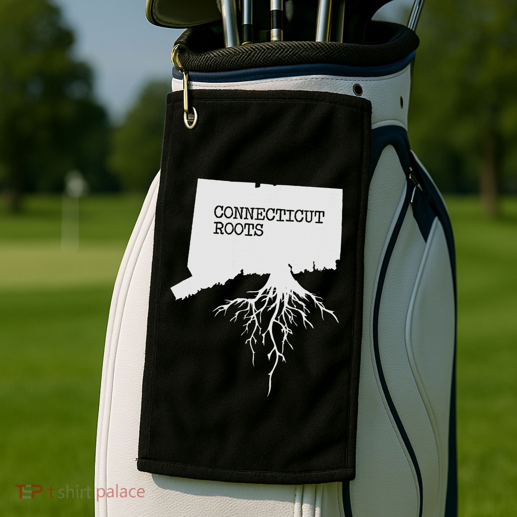 Connecticut Connecticut Roots State Golf Towel