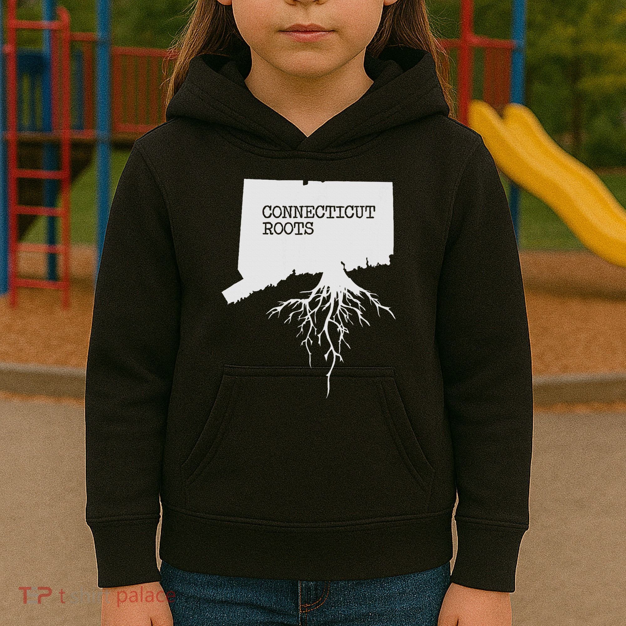 Connecticut Connecticut Roots State Kids Hoodie