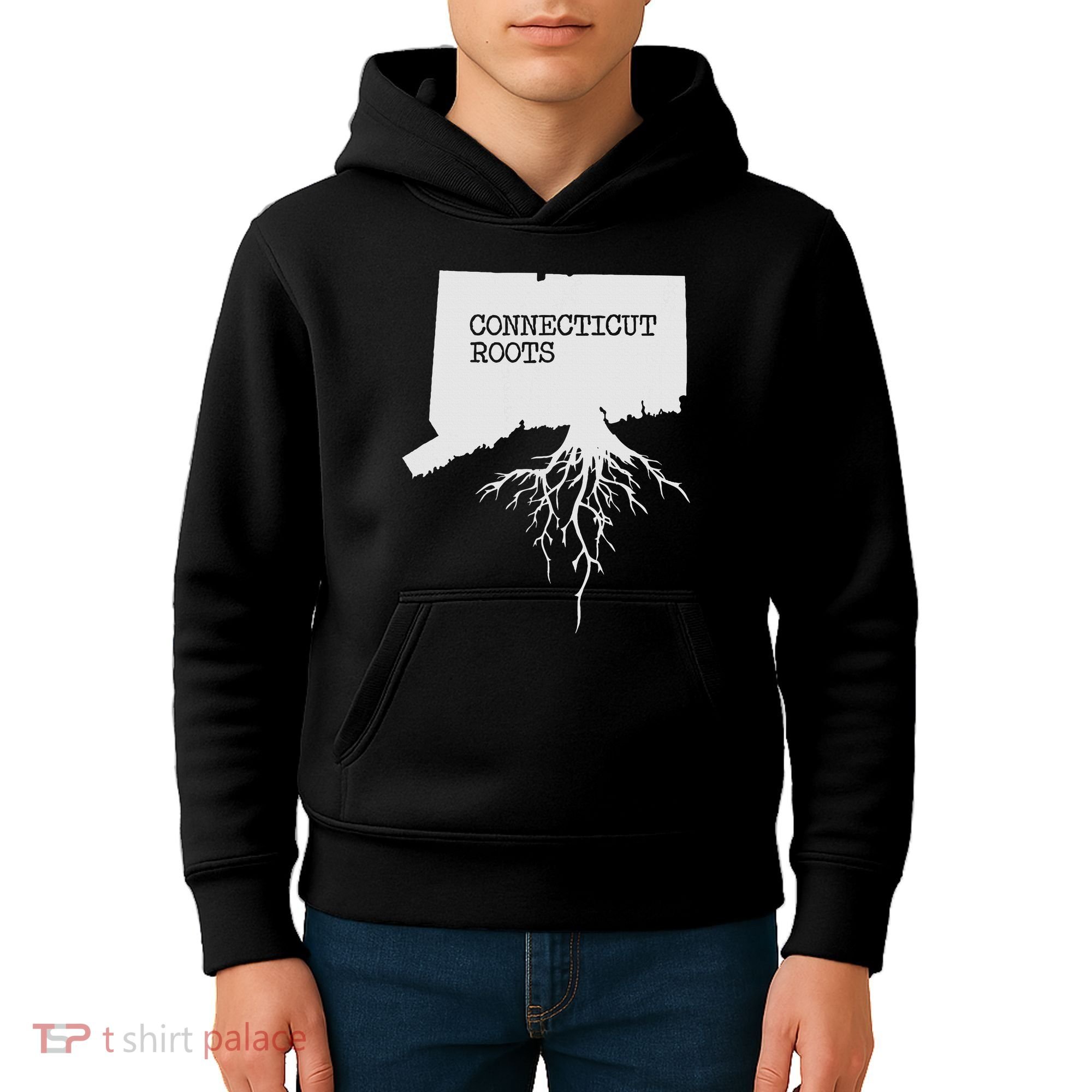 Connecticut Connecticut Roots State Kids Hoodie
