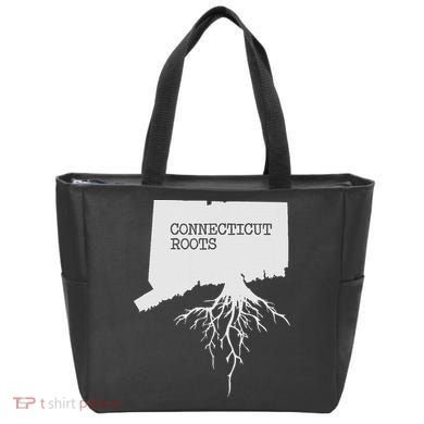 Connecticut Connecticut Roots State Tote Bag