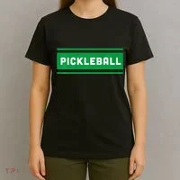 Classic Cool Retro Pickleball T-Shirt thumb 4