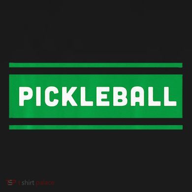 Classic Cool Retro Pickleball Button