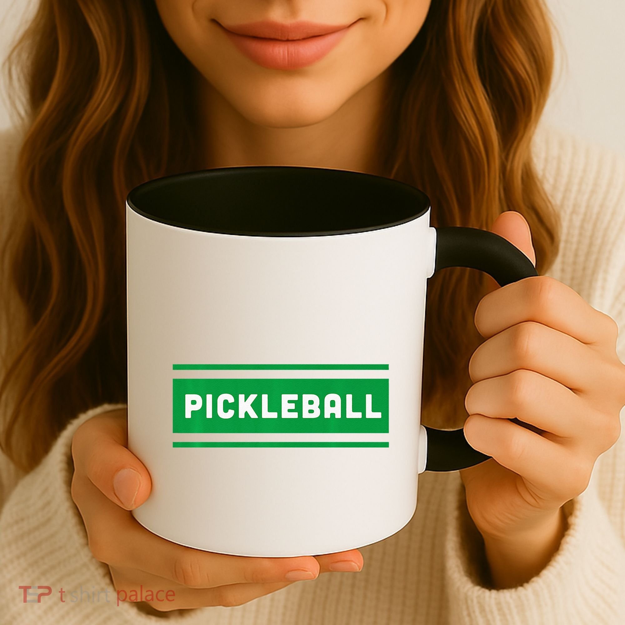 Classic Cool Retro Pickleball Coffee Mug
