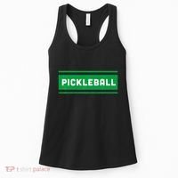 Classic Cool Retro Pickleball Women's Tank Top thumb 0