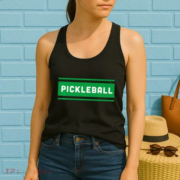 Classic Cool Retro Pickleball Women's Tank Top