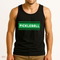 Classic Cool Retro Pickleball Tank Top thumb 3
