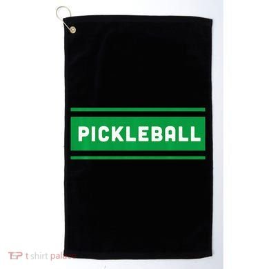 Classic Cool Retro Pickleball Golf Towel