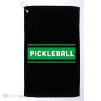 Classic Cool Retro Pickleball Golf Towel thumb 0