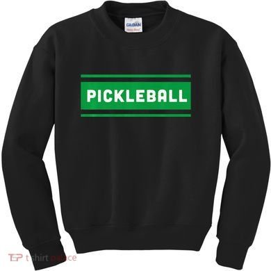Classic Cool Retro Pickleball Kids Sweatshirt