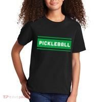 Classic Cool Retro Pickleball Kids T-Shirt thumb 2