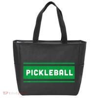 Classic Cool Retro Pickleball Tote Bag thumb 0