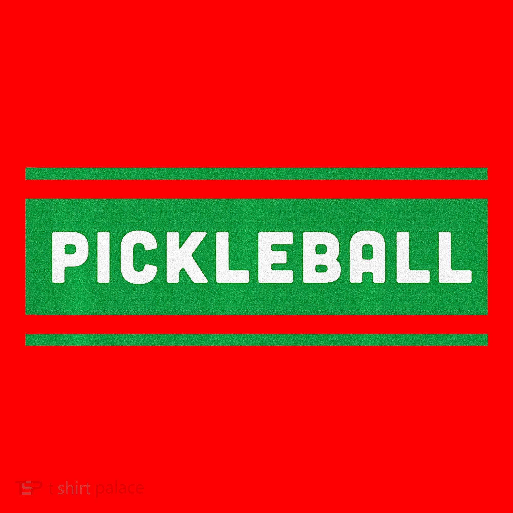 Classic Cool Retro Pickleball Santa Hat