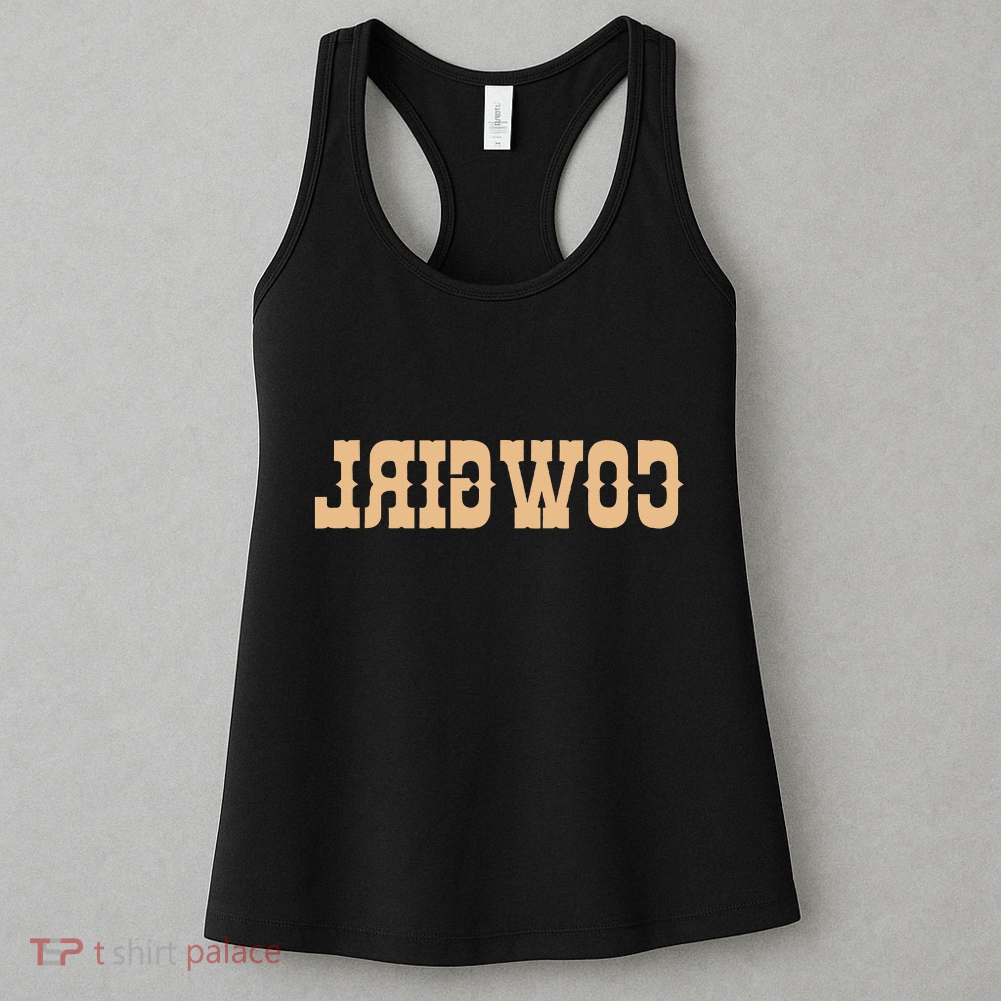 Country Cowgirl Reverse Cowgirl Women's Tank Top
