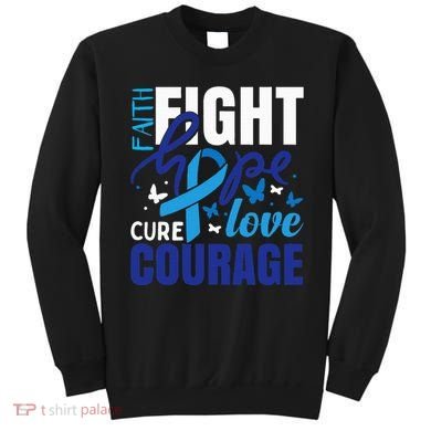 Colorectal Cancer Ribbon Sweatshirt