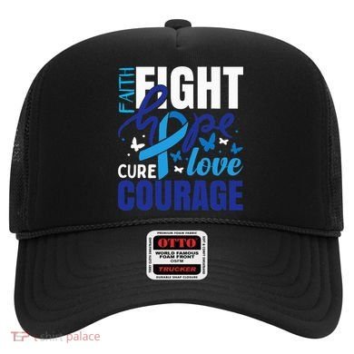 Colorectal Cancer Ribbon Hat