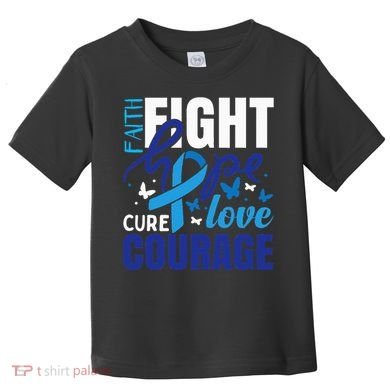 Colorectal Cancer Ribbon Toddler T-Shirt