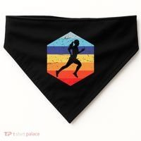 Cross Country Running Women USA-Made Doggie Bandana thumb 0