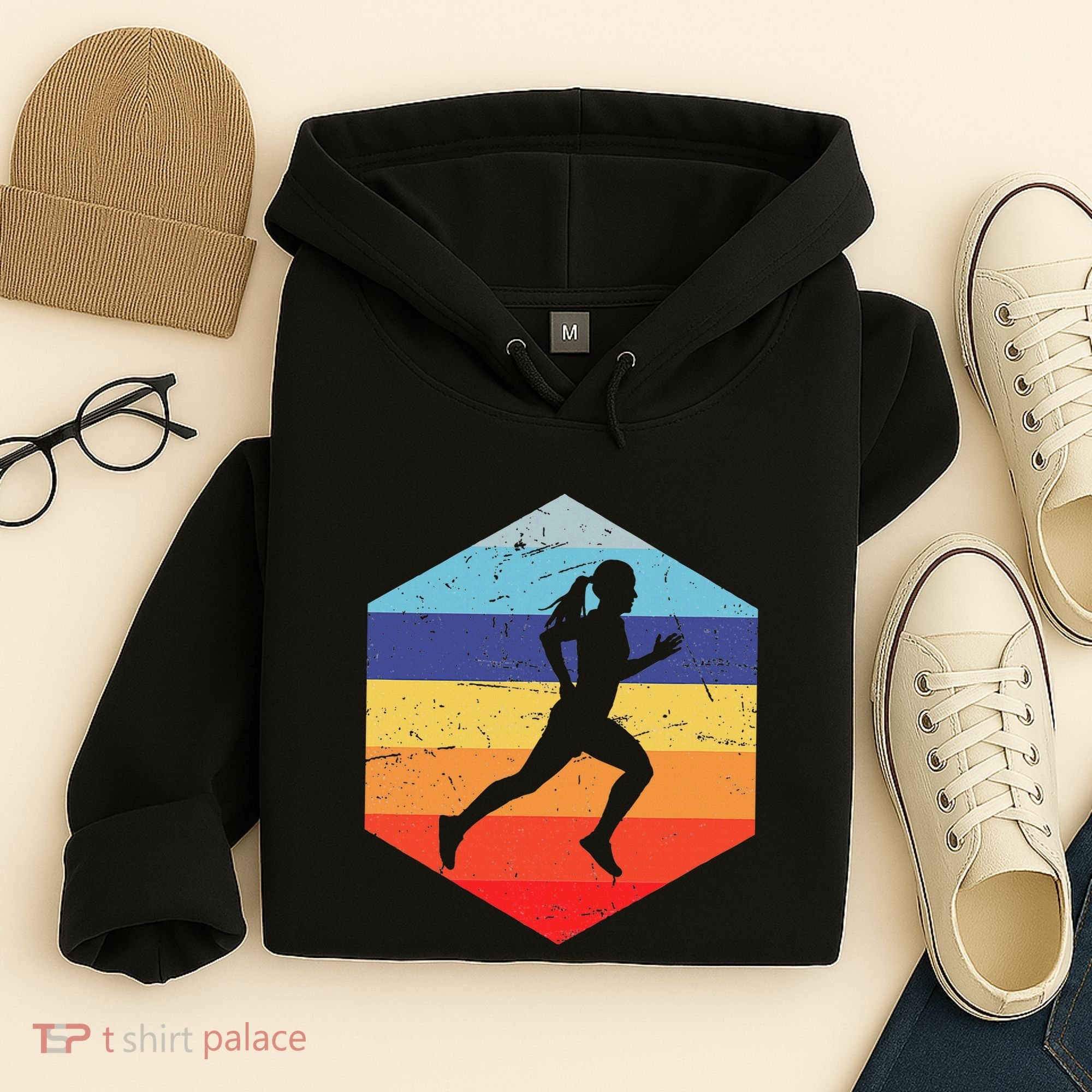 Cross Country Running Women Hoodie