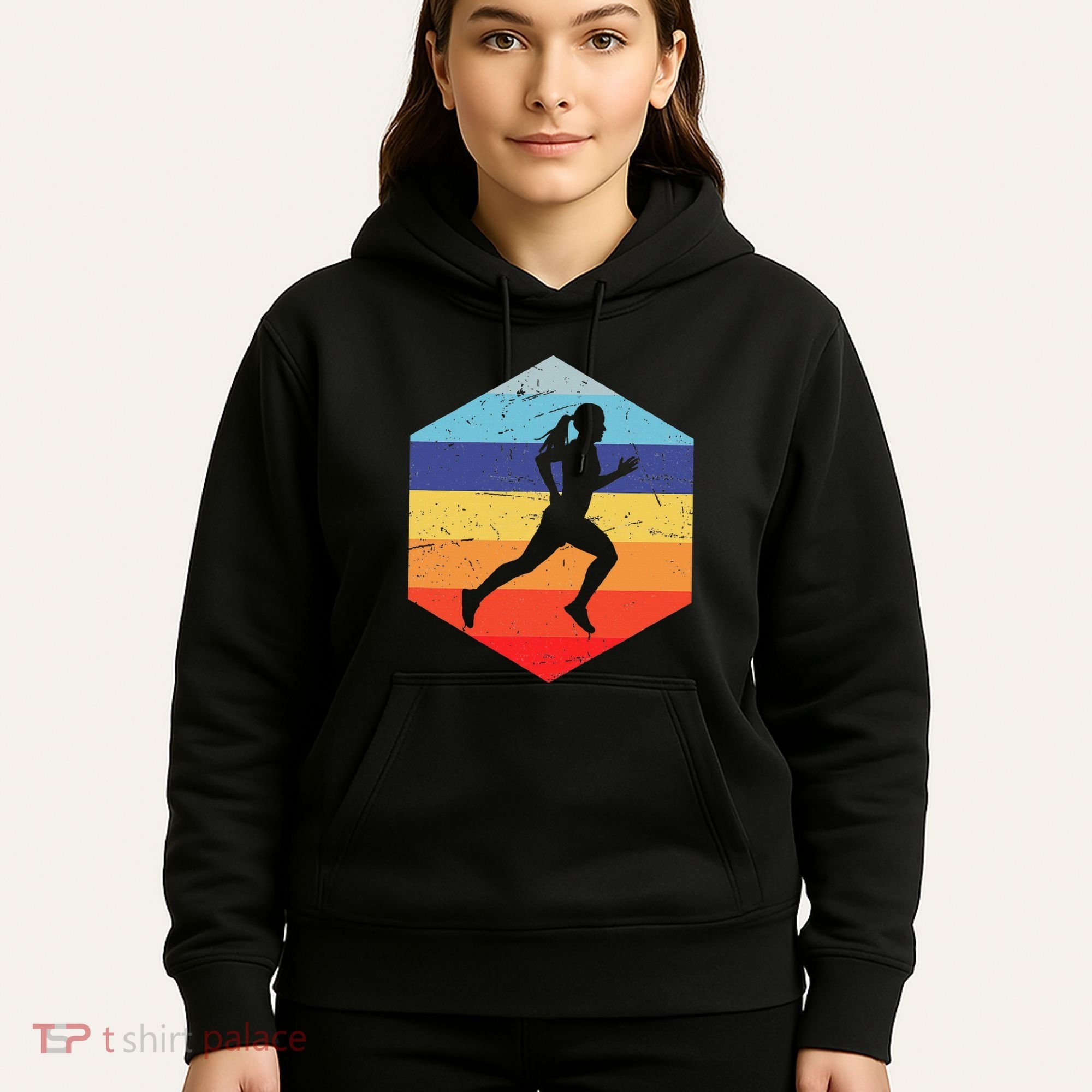 Cross Country Running Women Hoodie
