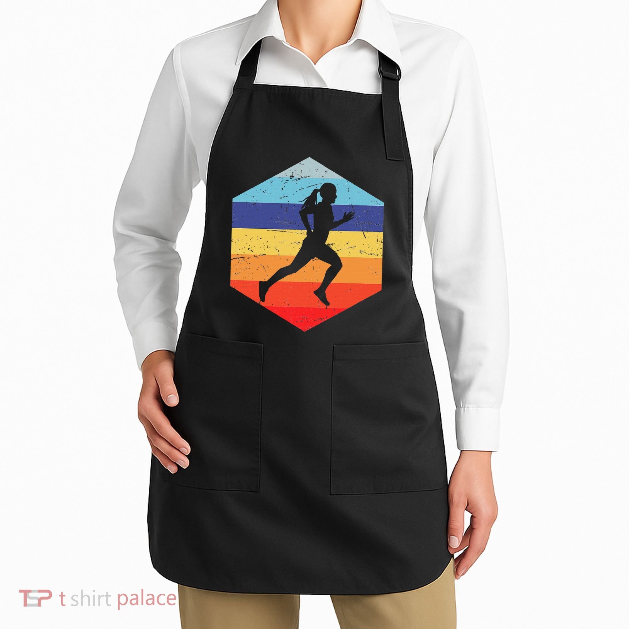 Cross Country Running Women Apron