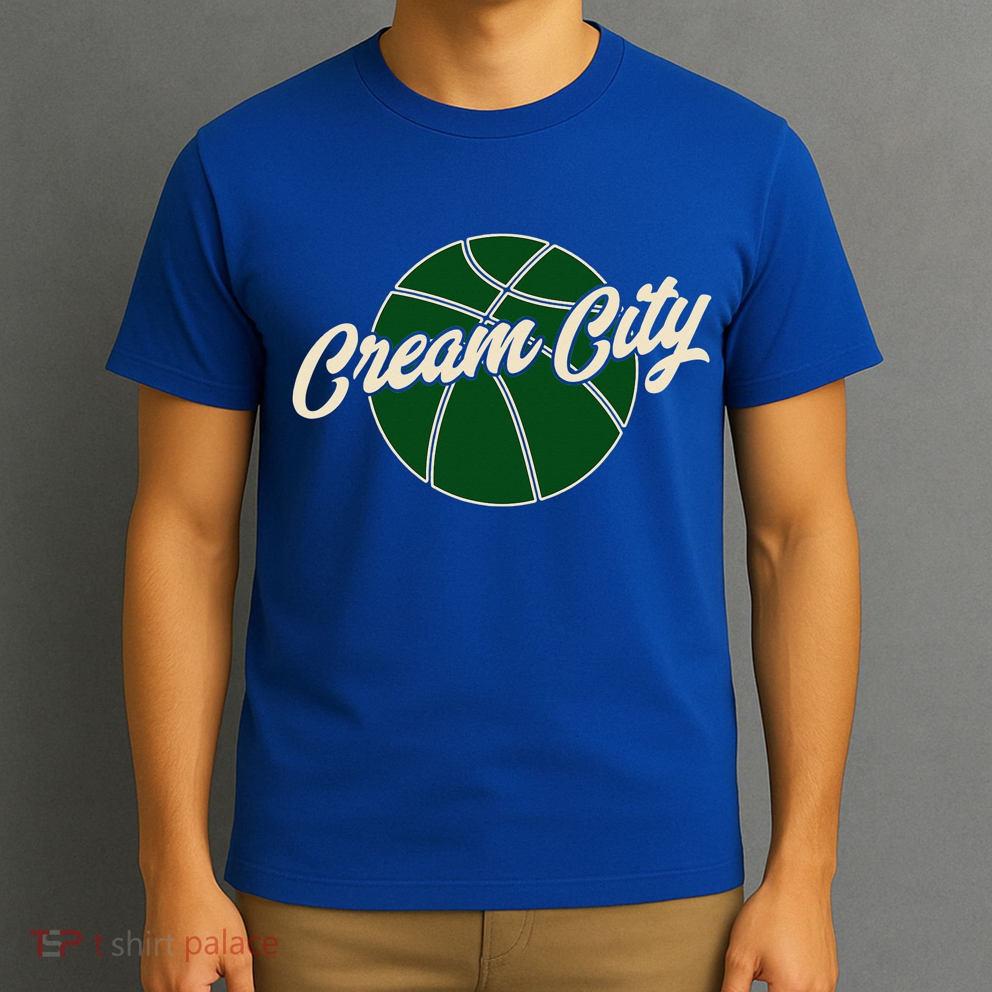 Cream City Retro Milwaukee Basketball Wisconsin T-Shirt