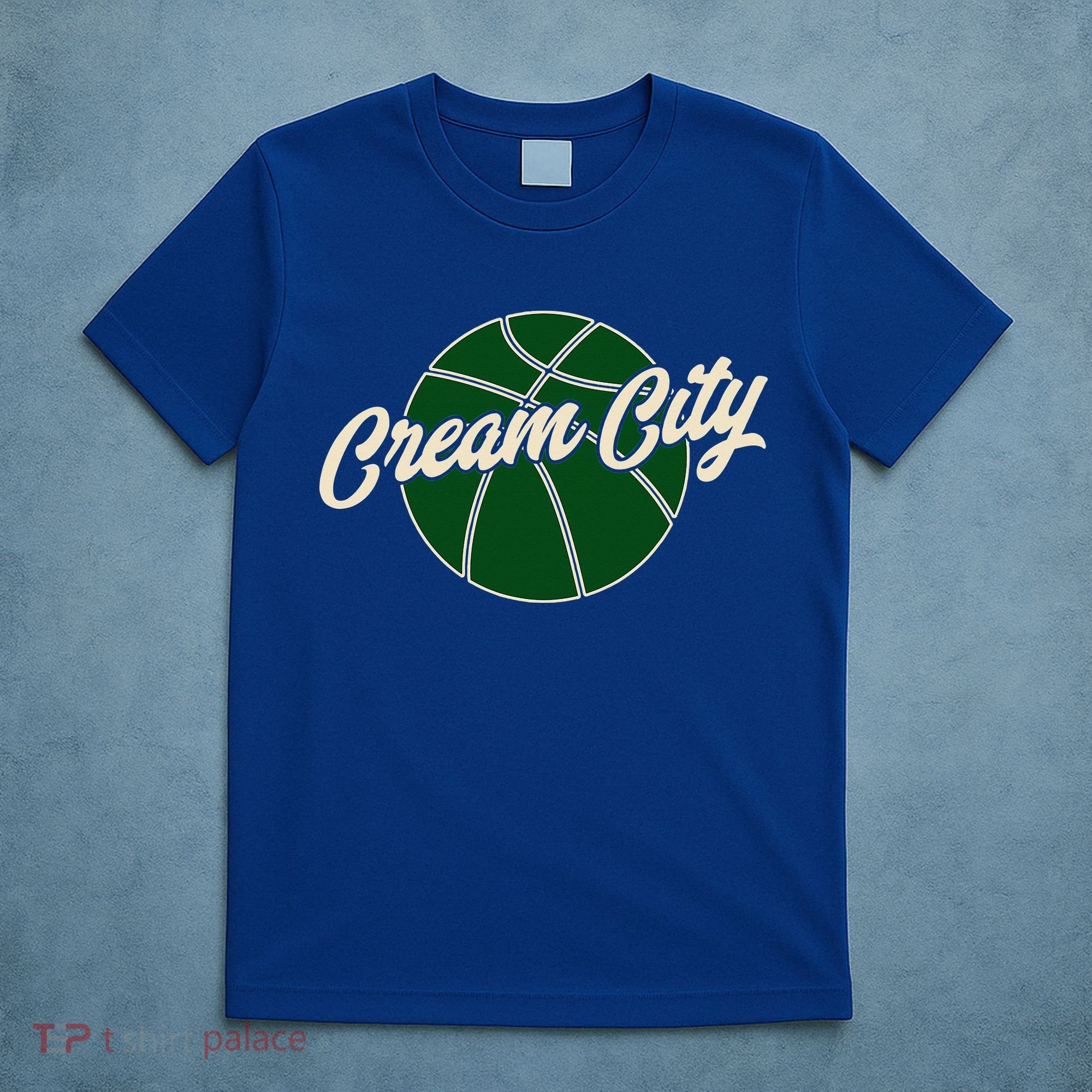 Cream City Retro Milwaukee Basketball Wisconsin T-Shirt