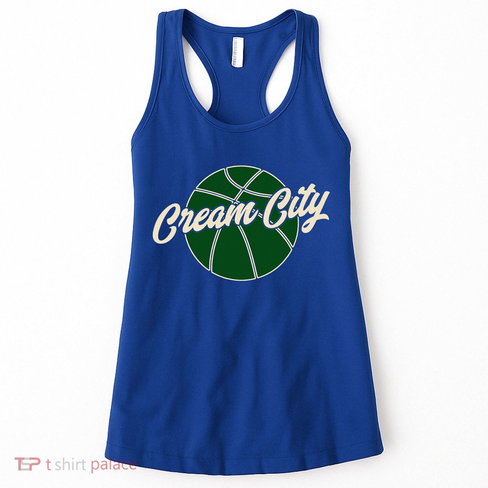 Cream City Retro Milwaukee Basketball Wisconsin Women's Tank Top