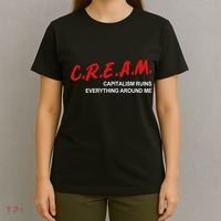 C.R.E.A.M Capitalism Ruins Everything Around Me Funny T-Shirt thumb 4