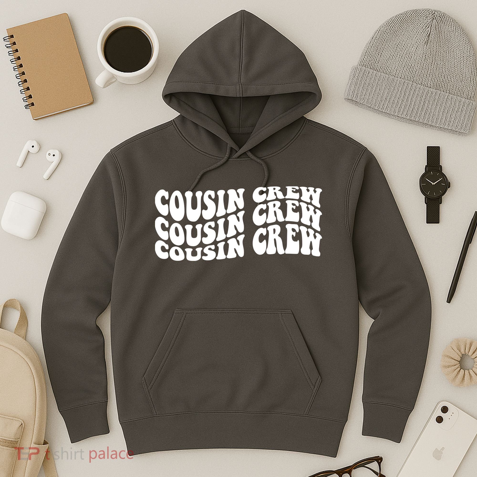 Cousin Crew Retro Hoodie