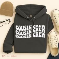 Cousin Crew Retro Hoodie thumb 4