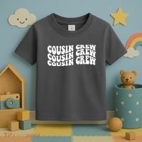 Cousin Crew Retro Toddler T-Shirt thumb 3
