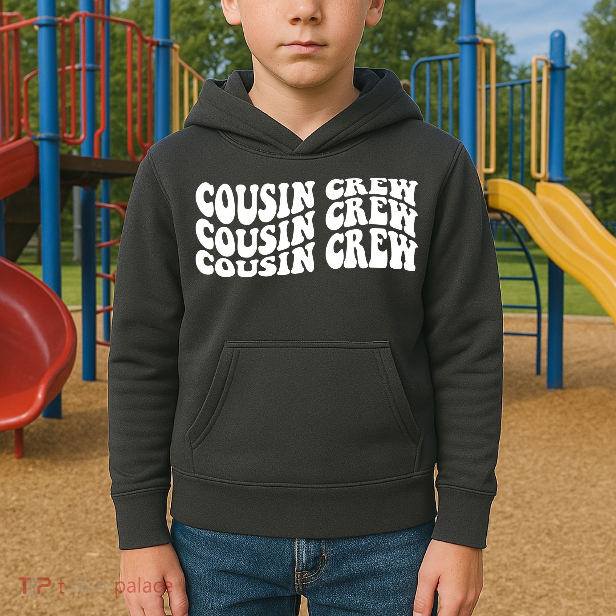 Cousin Crew Retro Kids Hoodie