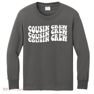 Cousin Crew Retro Kids Long Sleeve Shirt