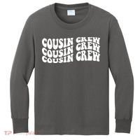 Cousin Crew Retro Kids Long Sleeve Shirt thumb 0