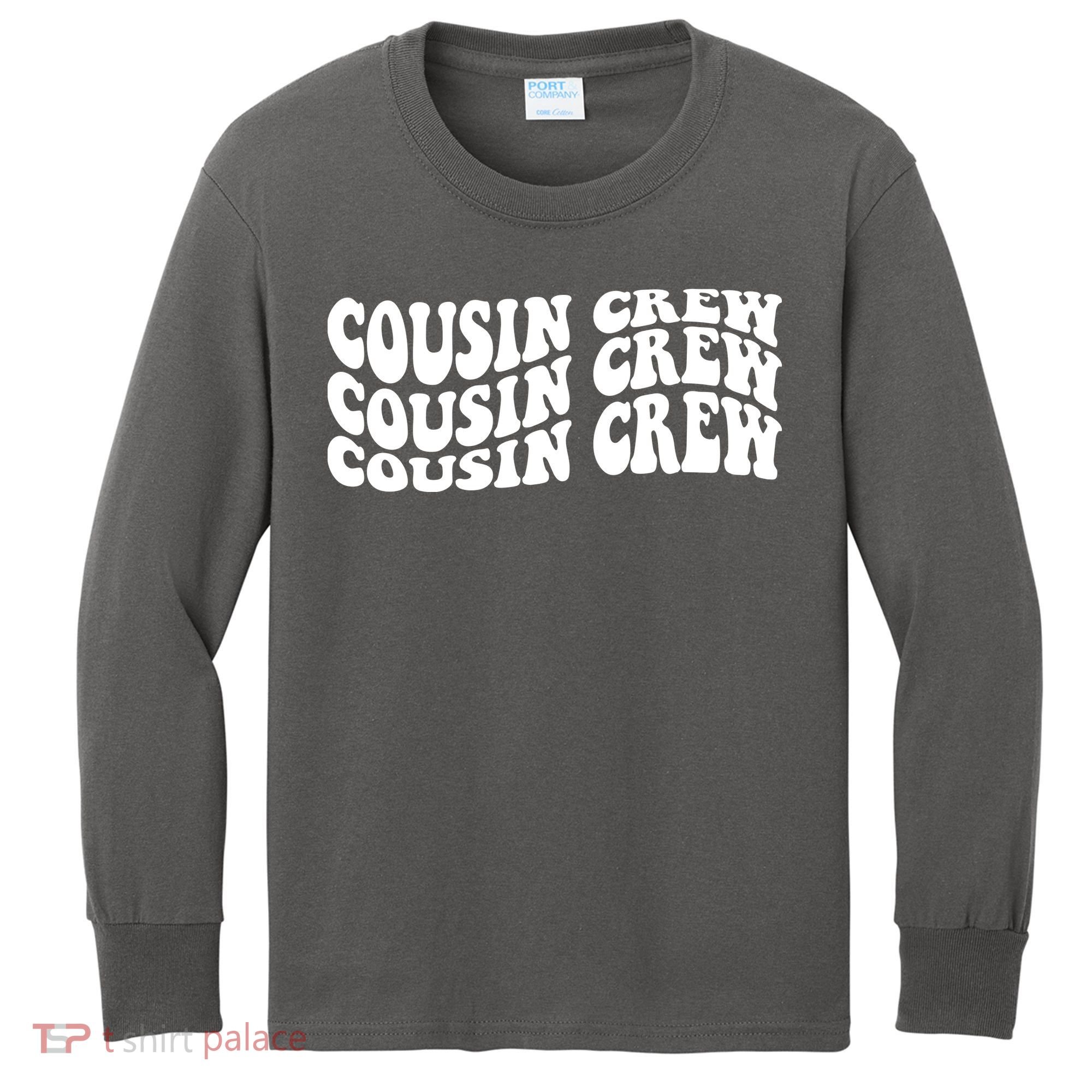 Cousin Crew Retro Kids Long Sleeve Shirt