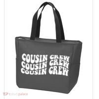 Cousin Crew Retro Tote Bag thumb 3