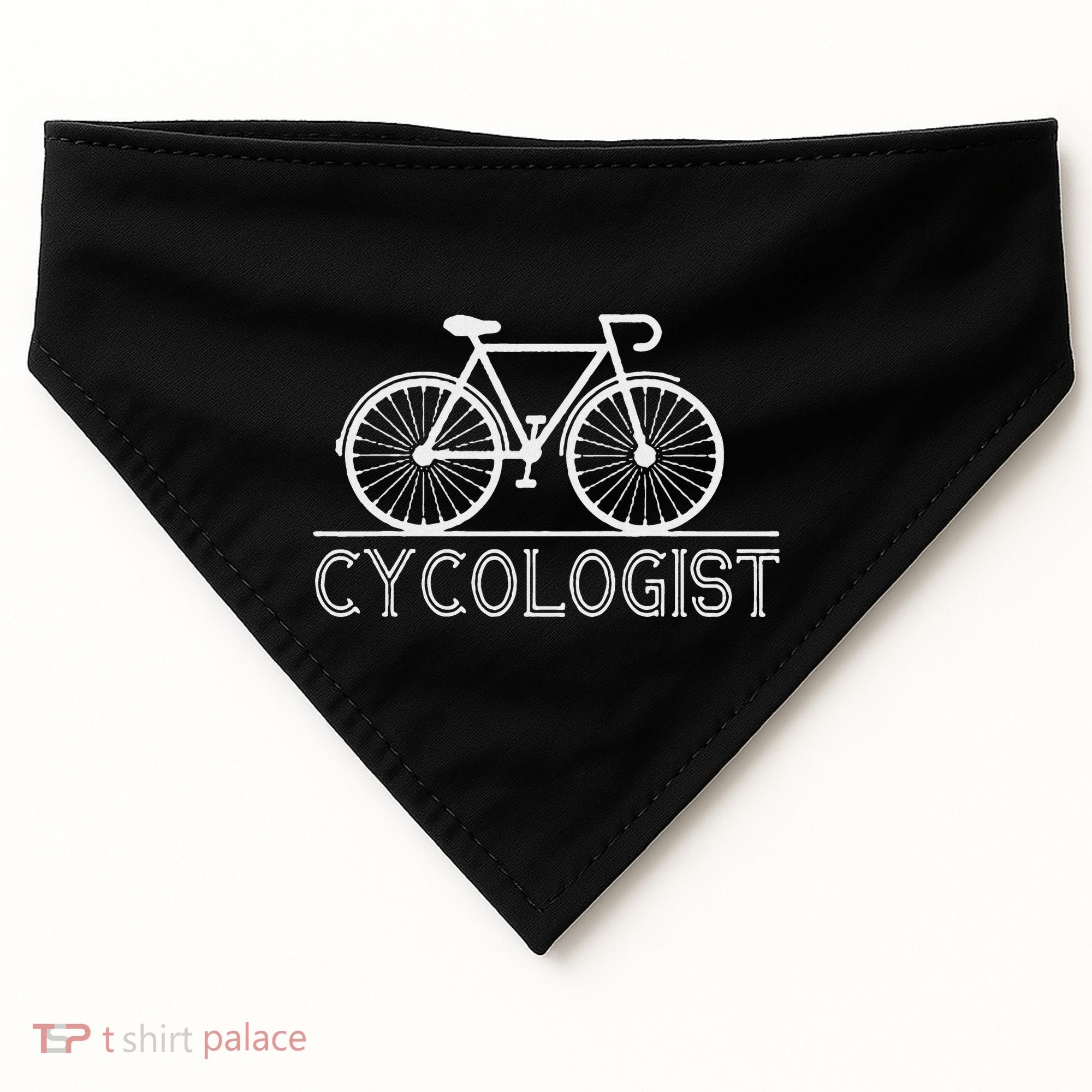 Cycologist Cyclist Road Bike USA-Made Doggie Bandana